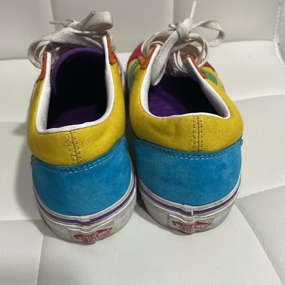 Old Skool Vans Rainbow color Size 6.5 - Picture 3 of 12